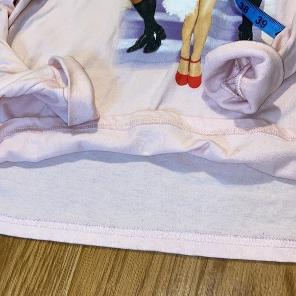 Clueless  Women’s Pink Long Sleeve Shirt (Size Small) - Picture 8 of 9